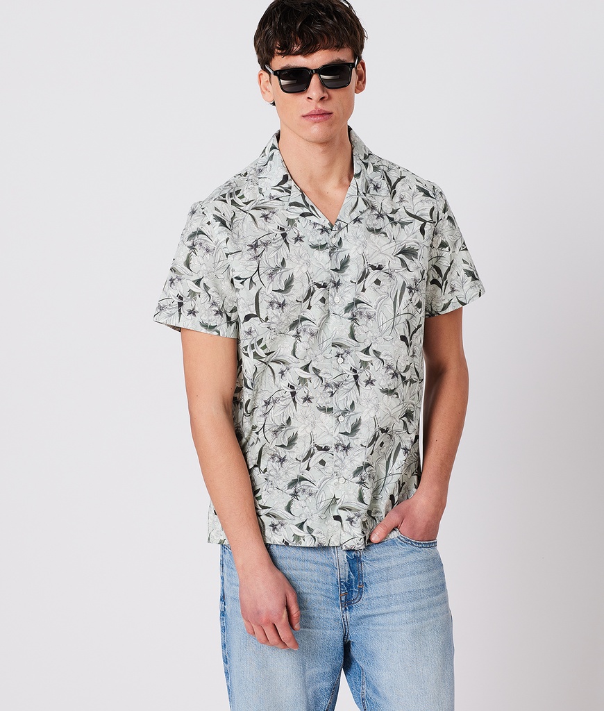 Paul Short Sleeves Shirt, Beige