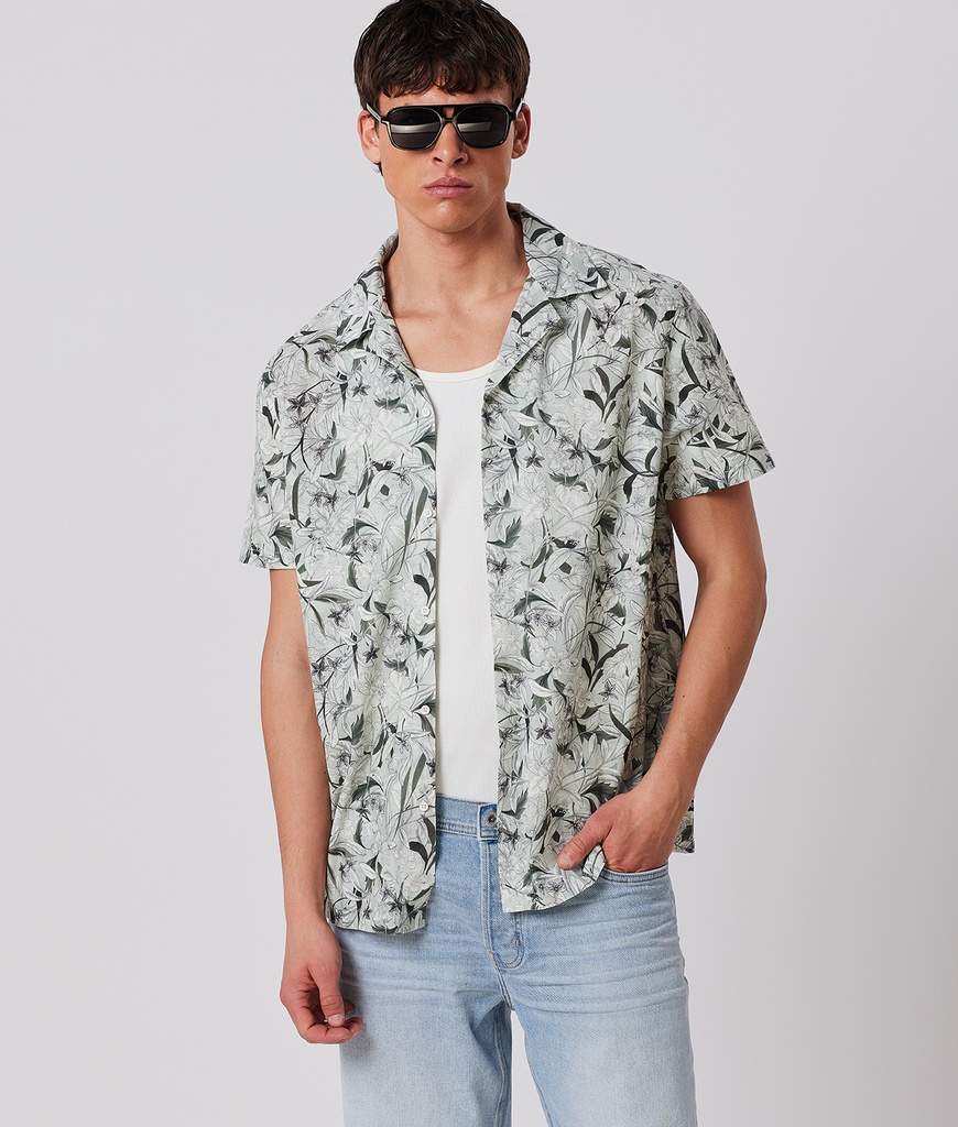 Paul Short Sleeves Shirt, Green