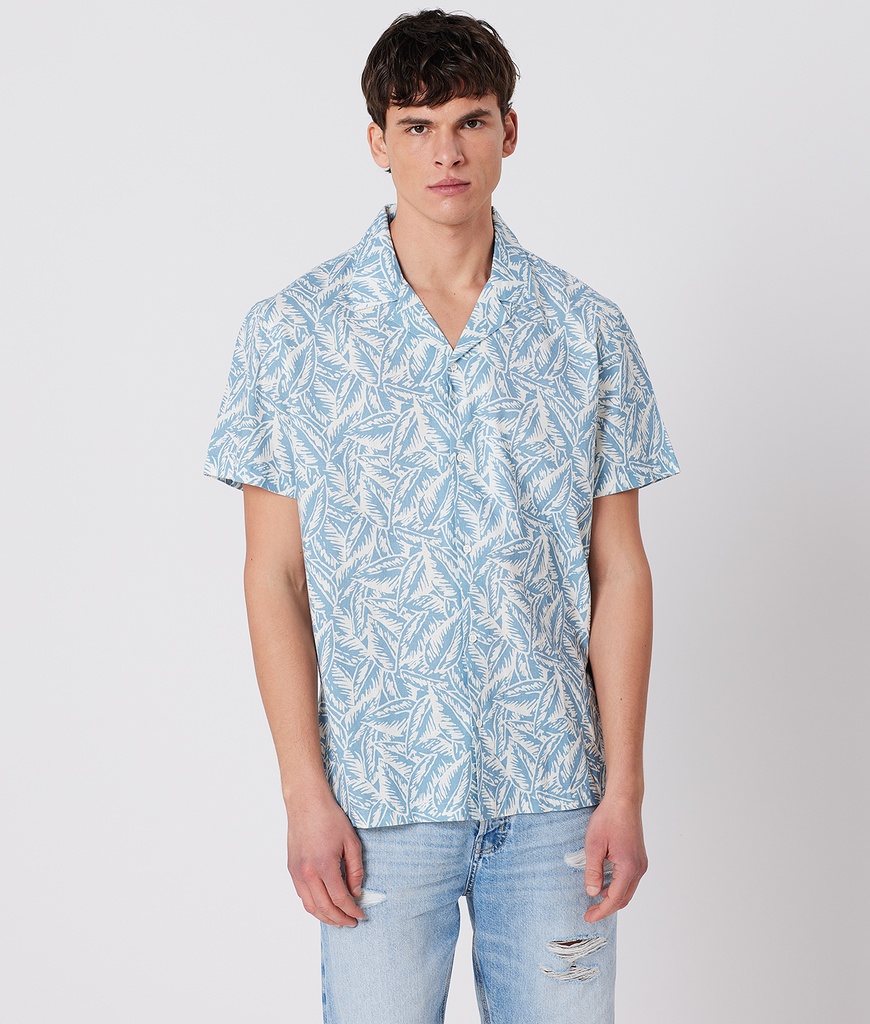 Paul Short Sleeves Shirt, Light Blue