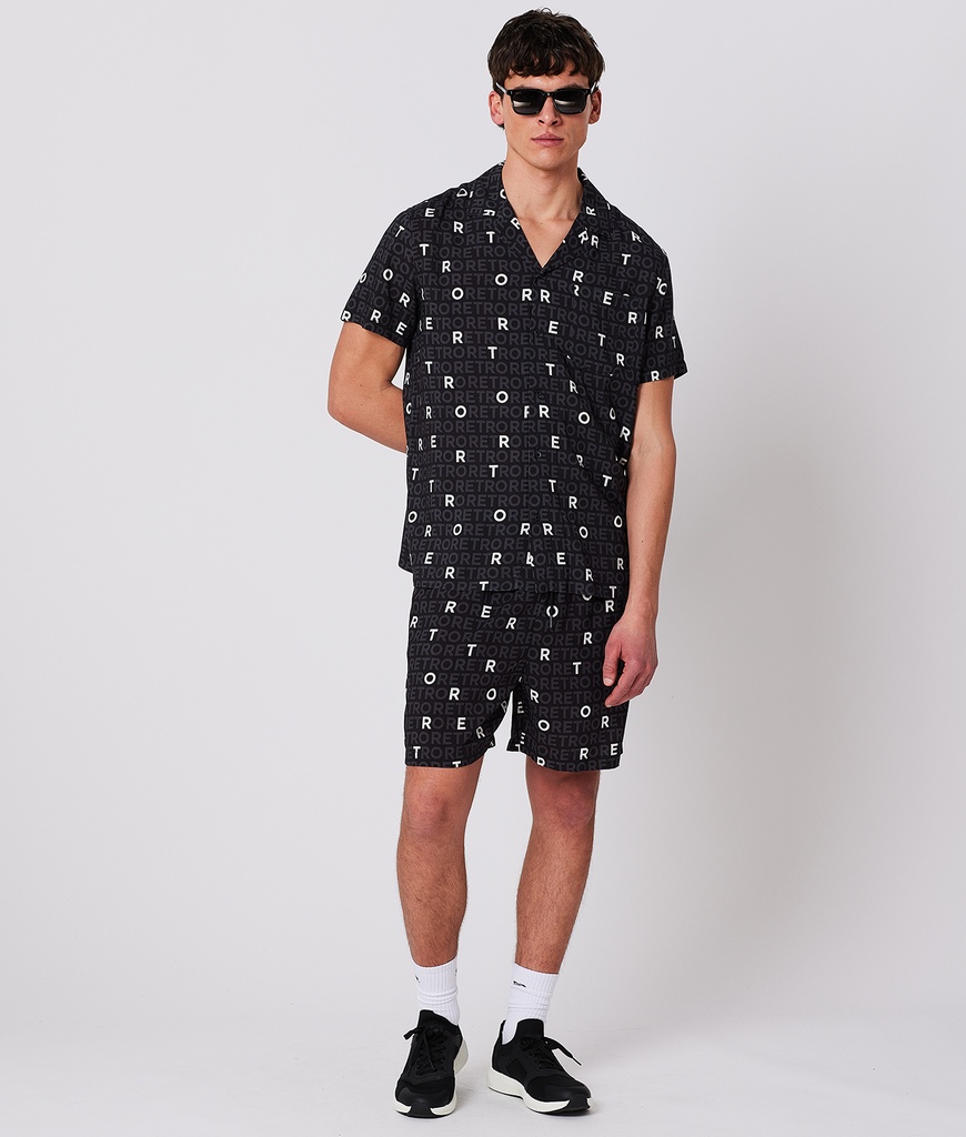 Tony Woven Shorts, Black