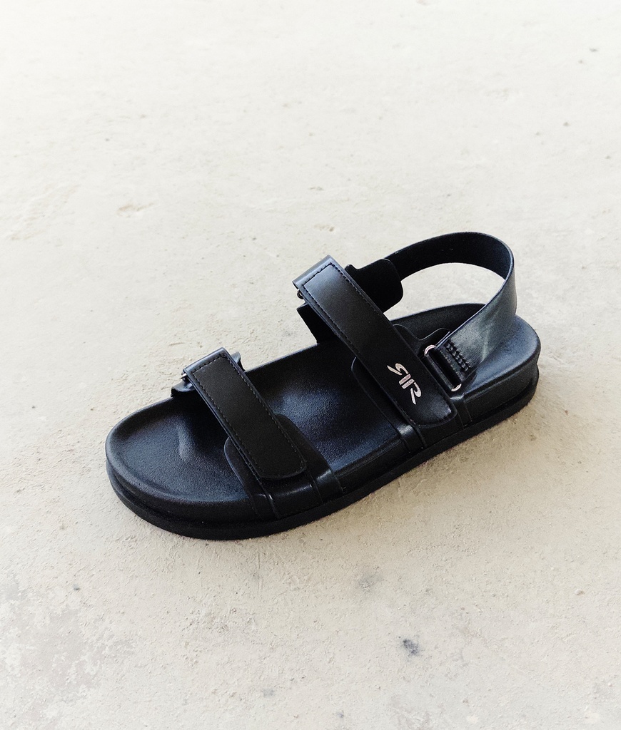 Ezra Sandals, Black