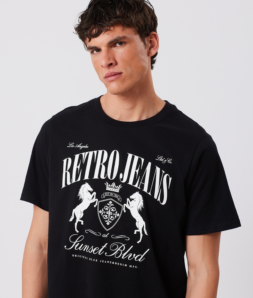Travis T-Shirt, Black