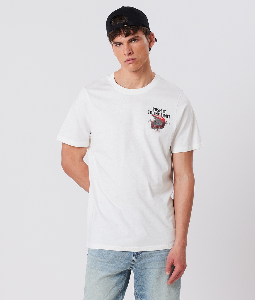 Victor T-Shirt, Off White