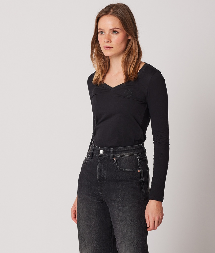 Lottie Long Sleeves, Black