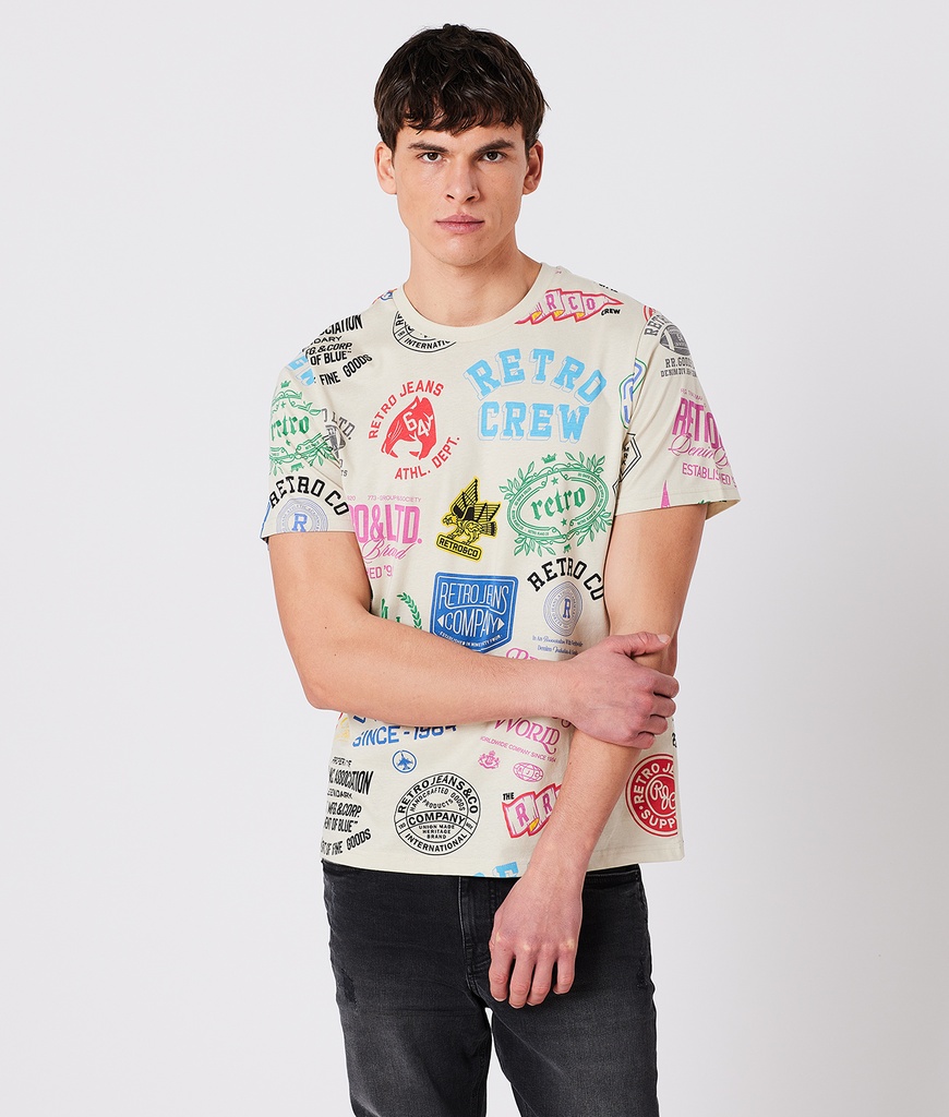 Dimitri T-Shirt, Multicolor