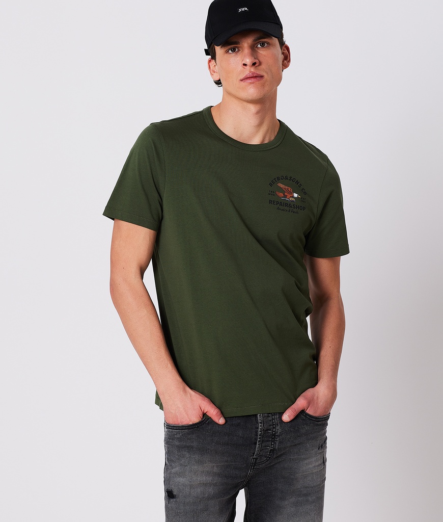 Edward T-Shirt, Dark Green