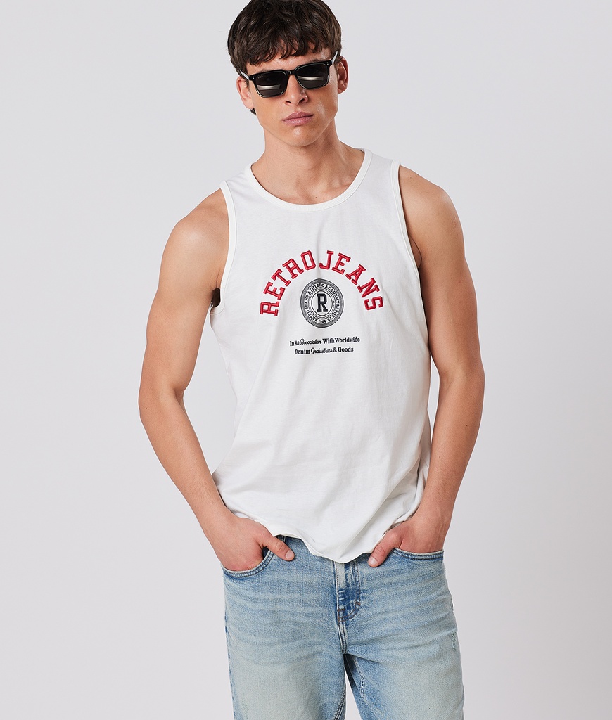 Matt Tank Top, Off White