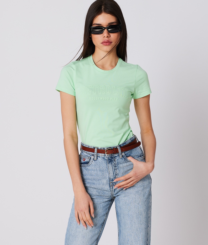 Alice T-Shirt, Neon Mint