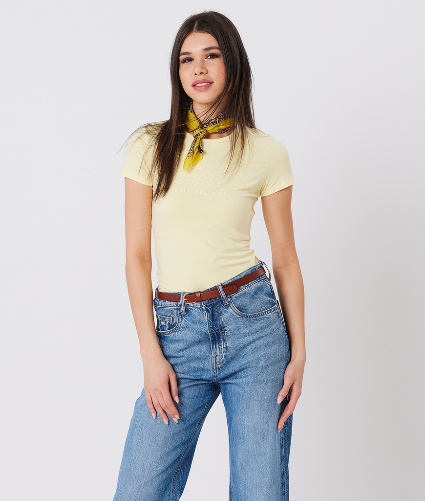 Alice T-Shirt, Neon Yellow
