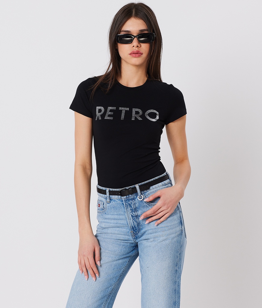 Cleo T-Shirt, Black
