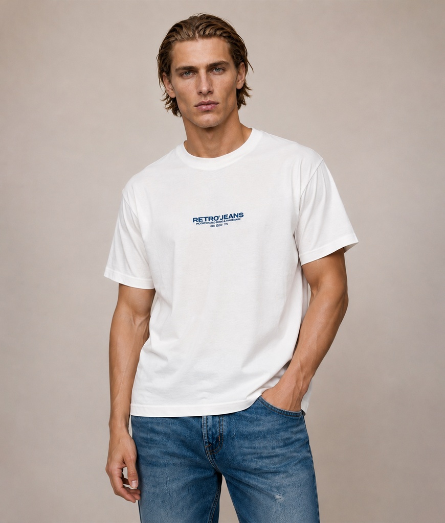 Daniel T-Shirt, Off White