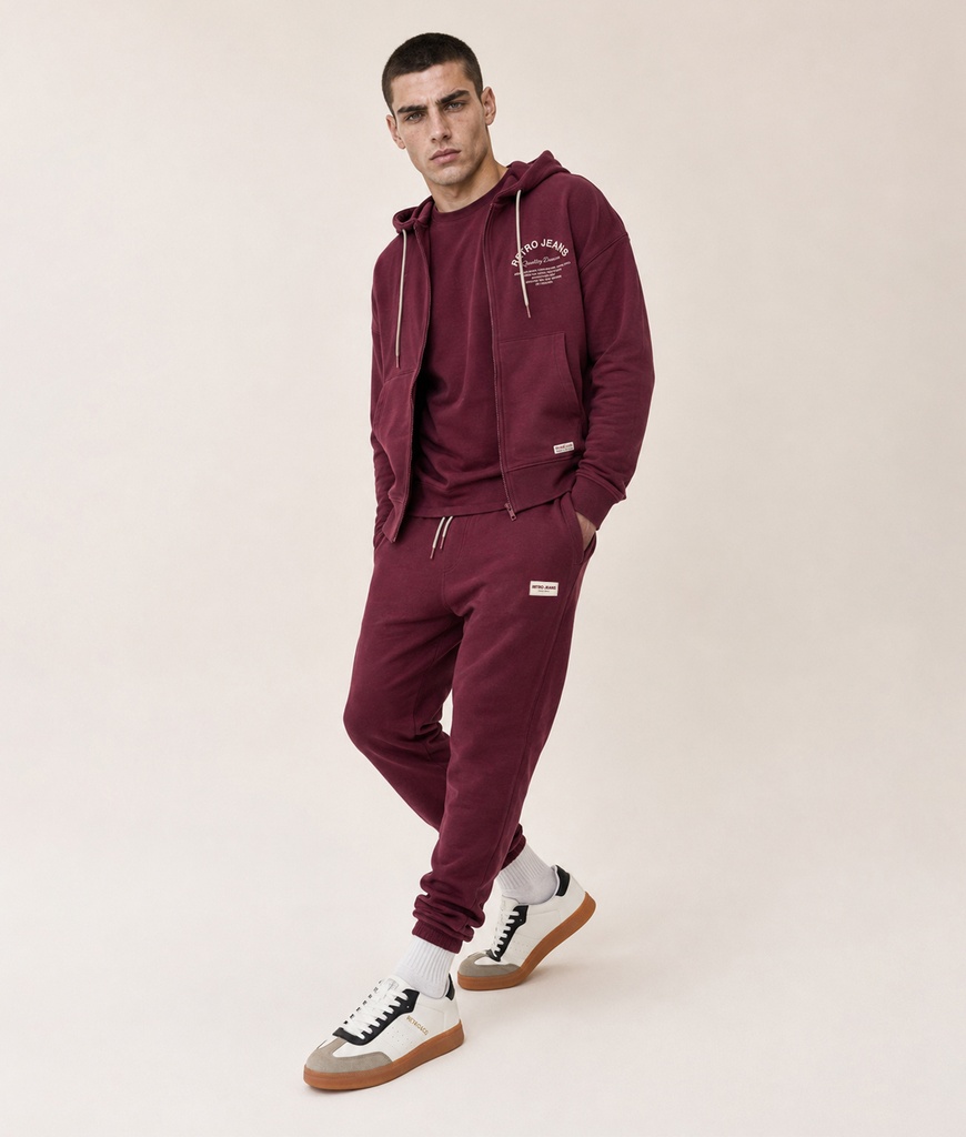Zion Jogging Pants, Bordeaux