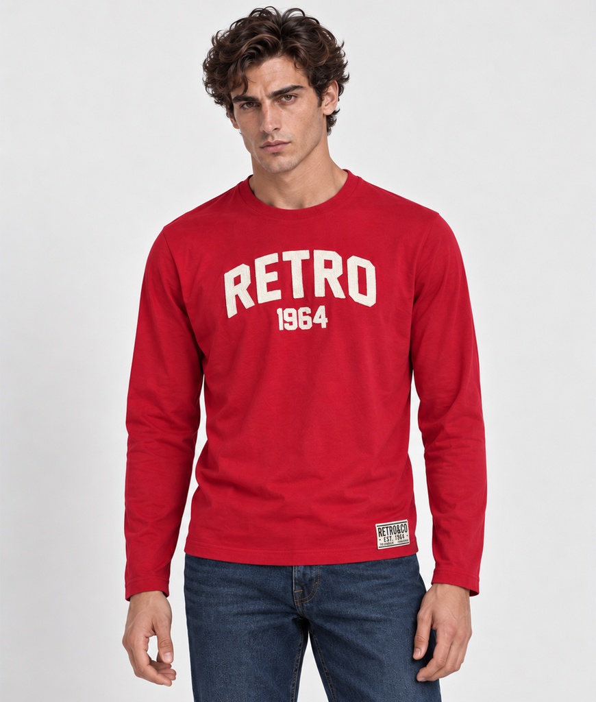Marc Long Sleeves, Red