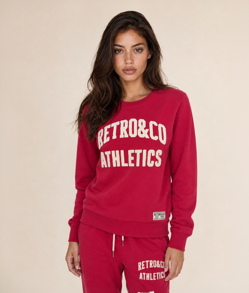 Bunny Sweatshirt, Red