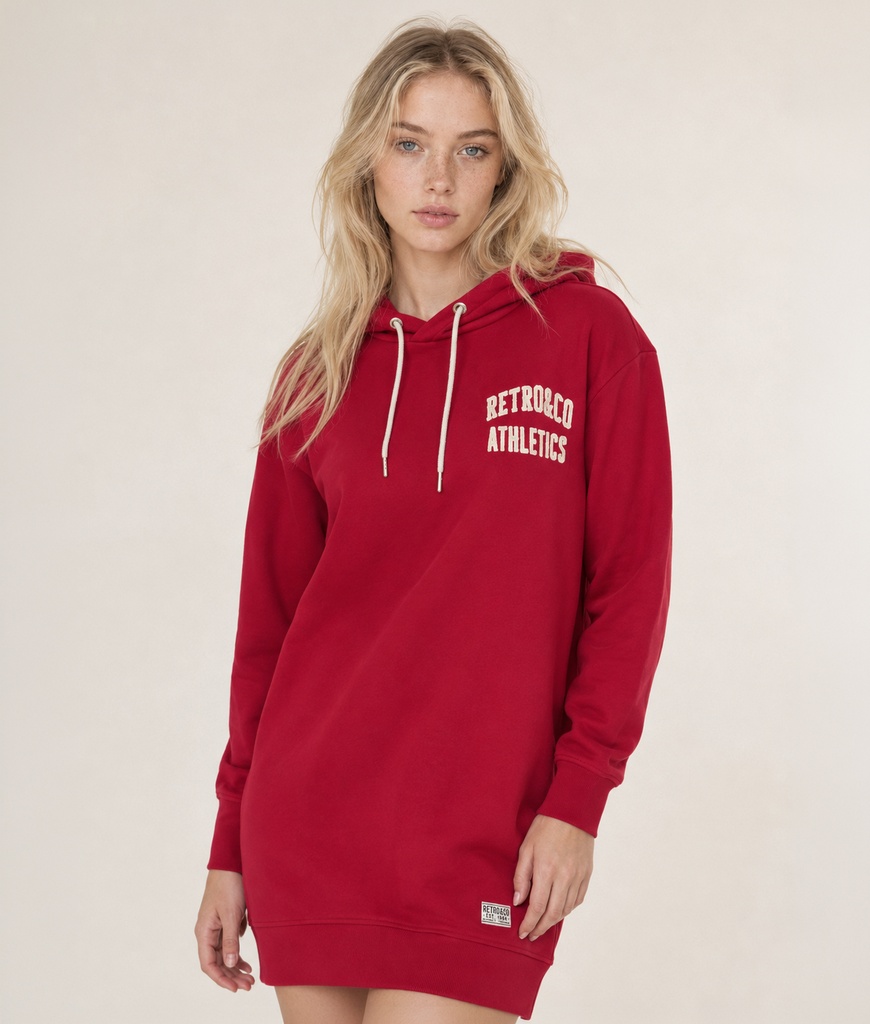 Bunny Jogging Dress, Red