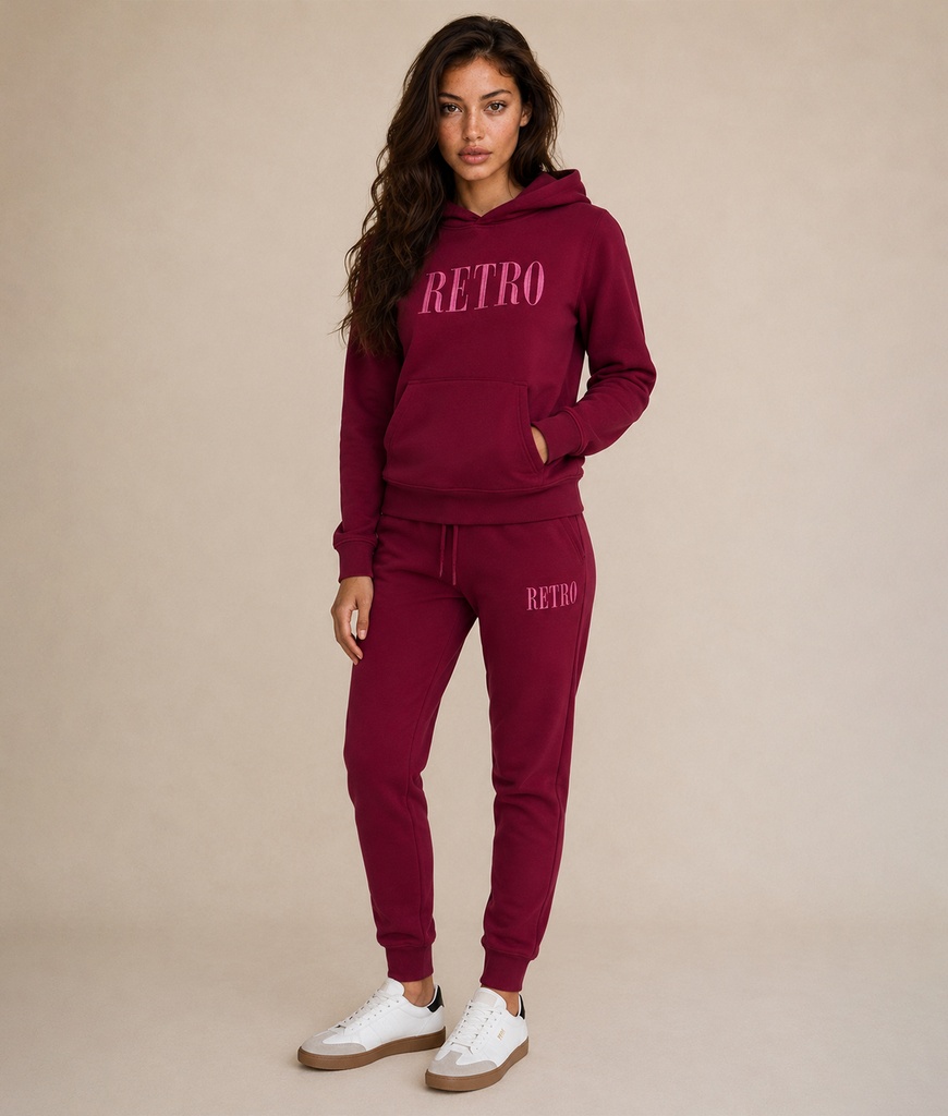 Anastacia Jogging Pants, Bordeaux