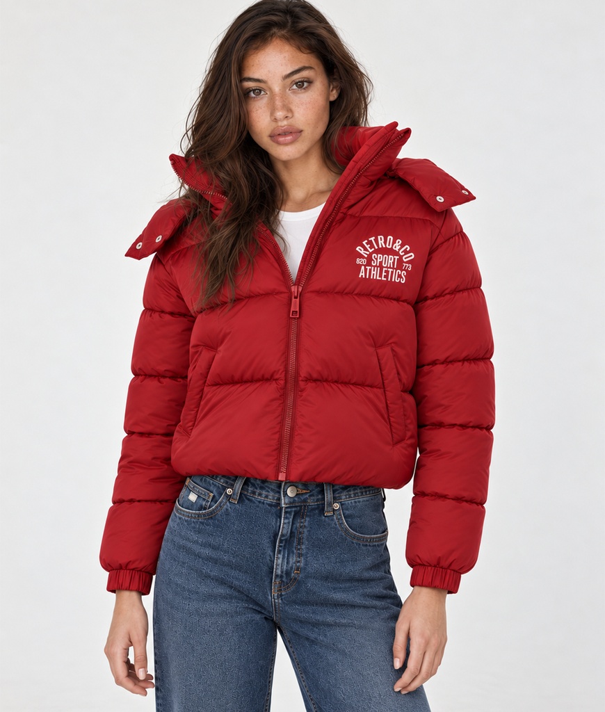 Bunny Jacket, Red