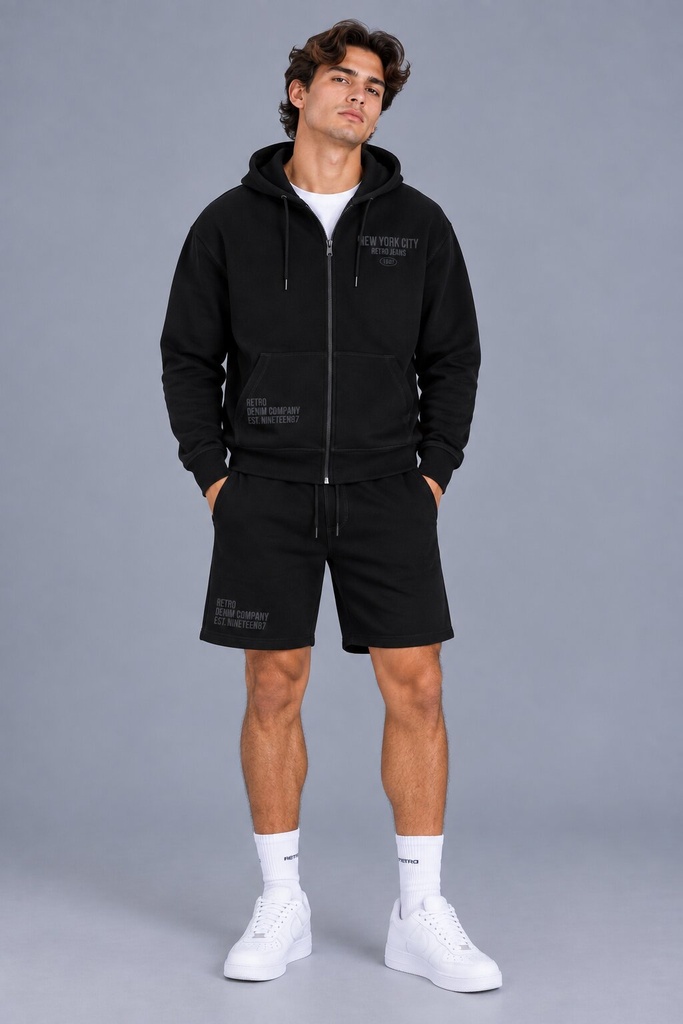 Rod Jogging Shorts, Black