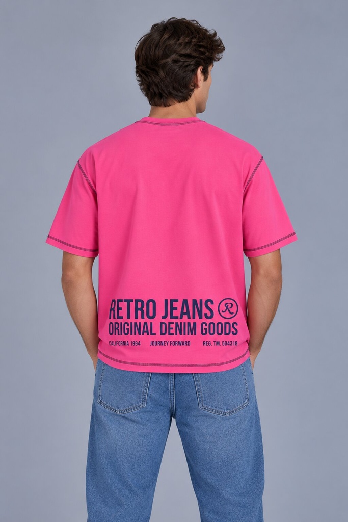 Bradley Loose T-Shirt, Pink