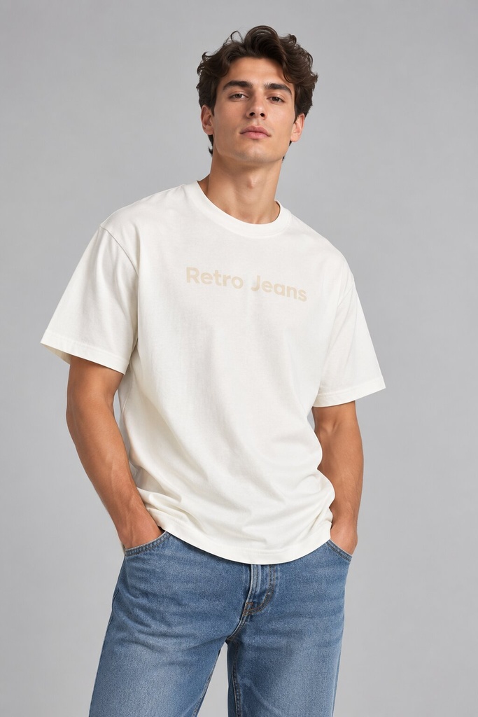 Dustin T-Shirt, Off White