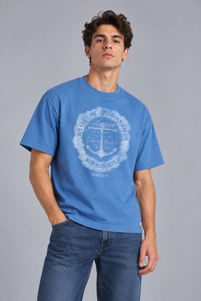 Lucien T-Shirt, Blue