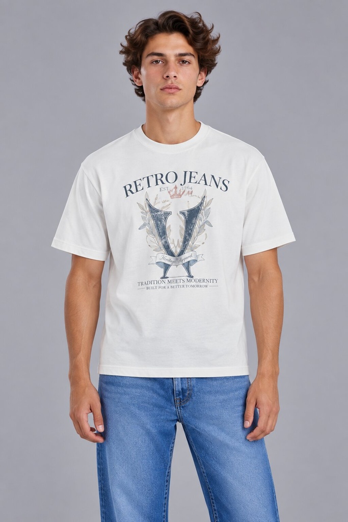 Bruce T-Shirt, Off White
