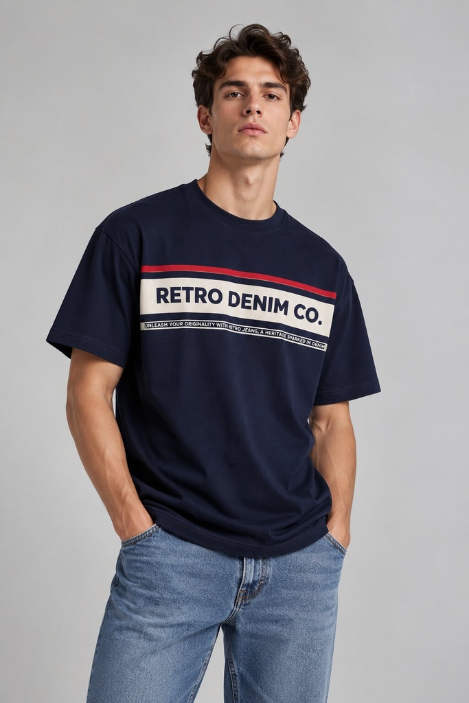 Astor T-Shirt, Dark Blue