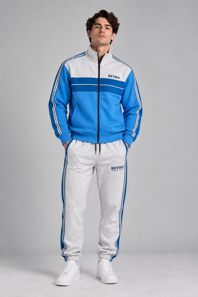 Astor Jogging Pants, Light Grey Melange