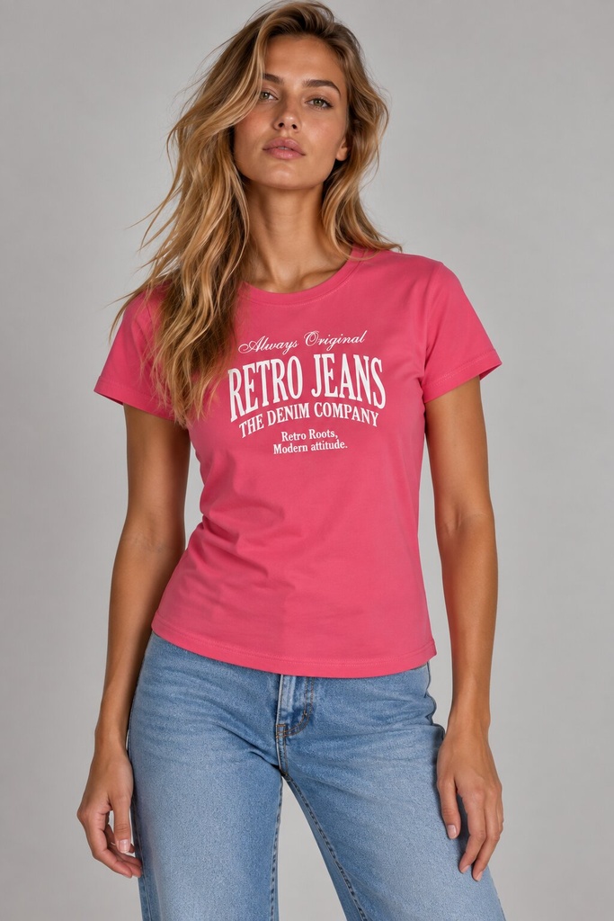 Kris T-Shirt, Raspberry