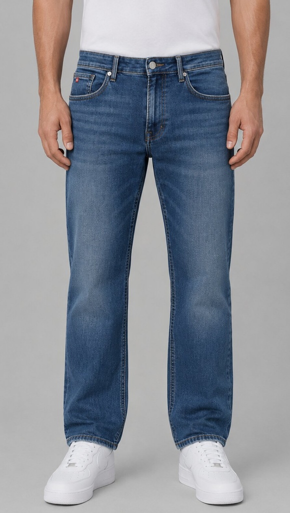 Real Jerk Comfort Denim Pants, W0507