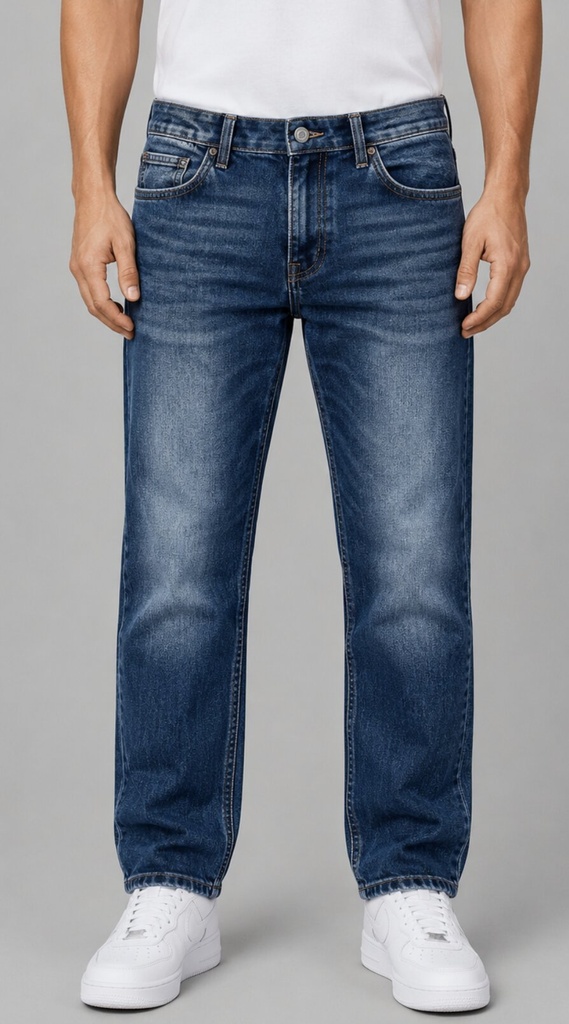 Real Jerk Comfort Denim Pants, W0603