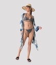 Laguna Kimono Jersey Dress, Overprinted