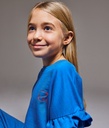 Amora Blouse, Blue