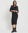Giulia Jersey Dress, Black