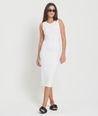 Giulia Jersey Dress, Off White