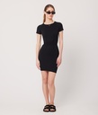 Soleil Jersey Dress, Black