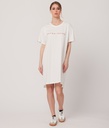 Gwen T-shirt Jersey Dress, White
