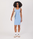 Gwen Tank Jersey Dress, Light Blue