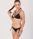 Gwen Bikini Top, Black