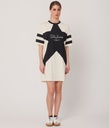 Elisa Jersey Dress, Off White