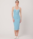 Marica Jersey Dress, Light Blue