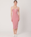 Marica Jersey Dress, Red