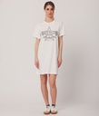 Rowyn T-shirt Jersey Dress, White