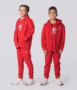 Kid Zipup Jogging Top, Red