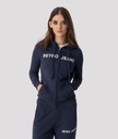 Olivia Zip Out Jogging Top, Dark Blue