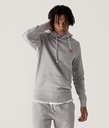Edon Hoodie Jogging Top, Grey Melange