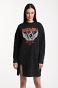 Alpine Jogging Dress, Black