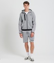 Remo Jogging Shorts, Grey Melange