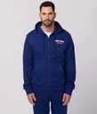Nikos Zip Hoodie Jogging Top, Blue