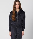 Inaya Zip Hoodie Jogging Top, Anthracite
